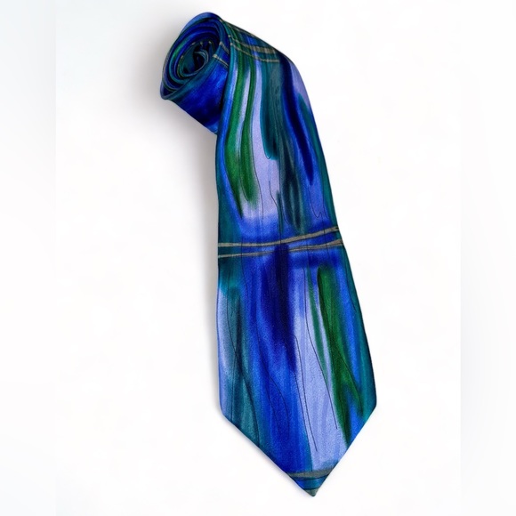 JERRY GARCIA silk NECKTIE, Grateful Dead, Not Necessarily a Tree, collec… - Picture 1 of 9